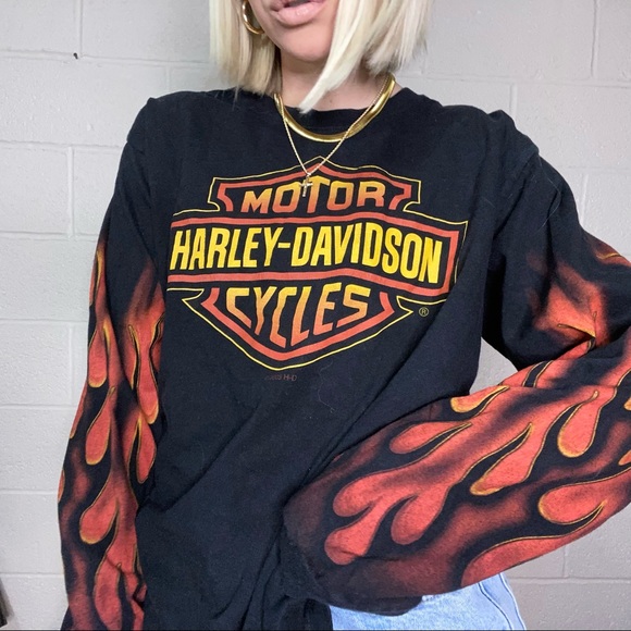 Harley-Davidson Tops - SOLD Vintage Harley Davidson Long Sleeve